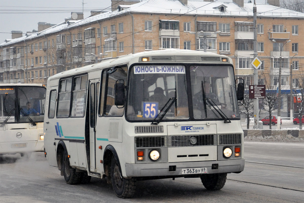 Тверская область, ПАЗ-32053 № Т 363 ВУ 69