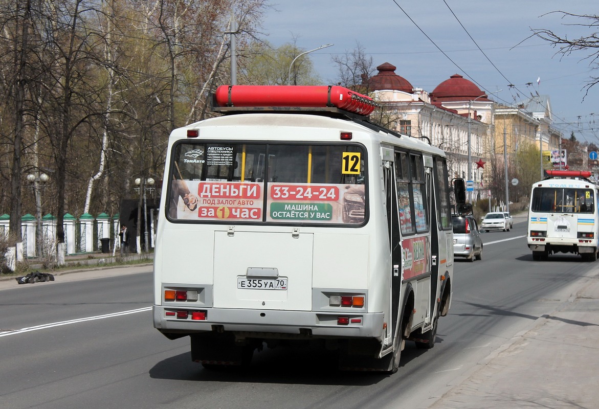 Томская область, ПАЗ-32054 № Е 355 УА 70