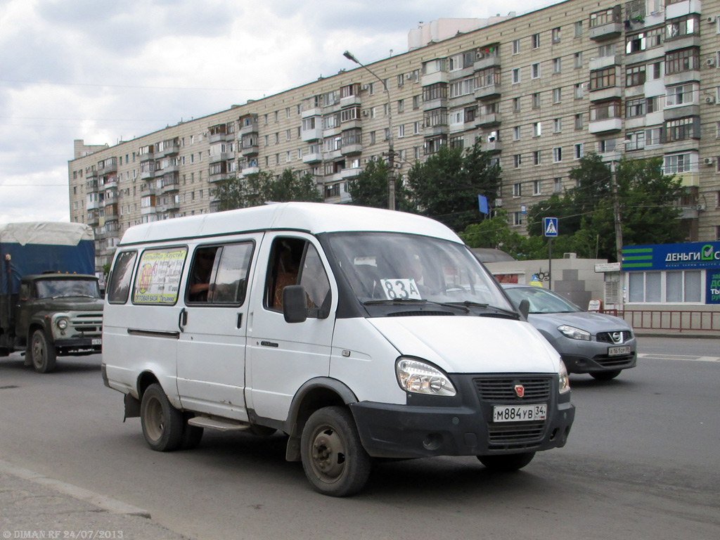 Волгоградская область, ГАЗ-322131 (X78) № М 884 УВ 34