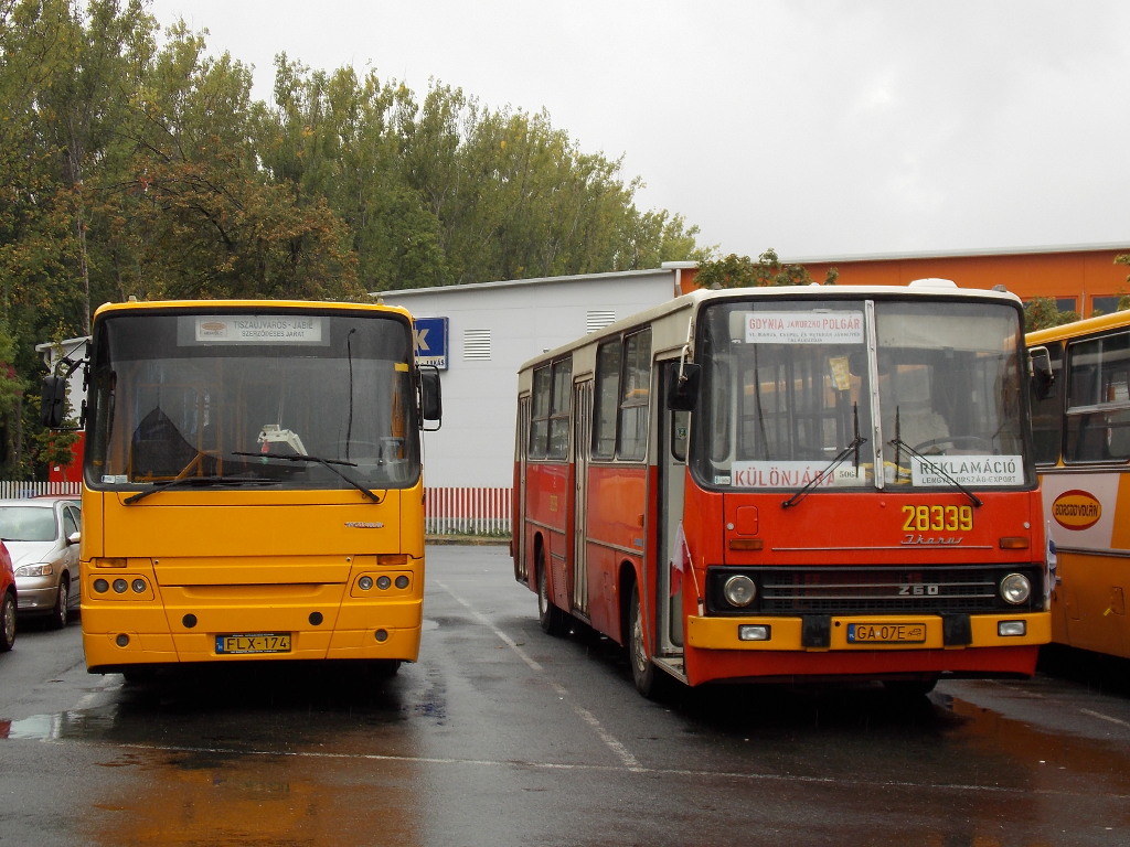 Венгрия, Ikarus C56.42 № FLX-174; Польша, Ikarus 260.04 № 28339; Польша — Разные фотографии