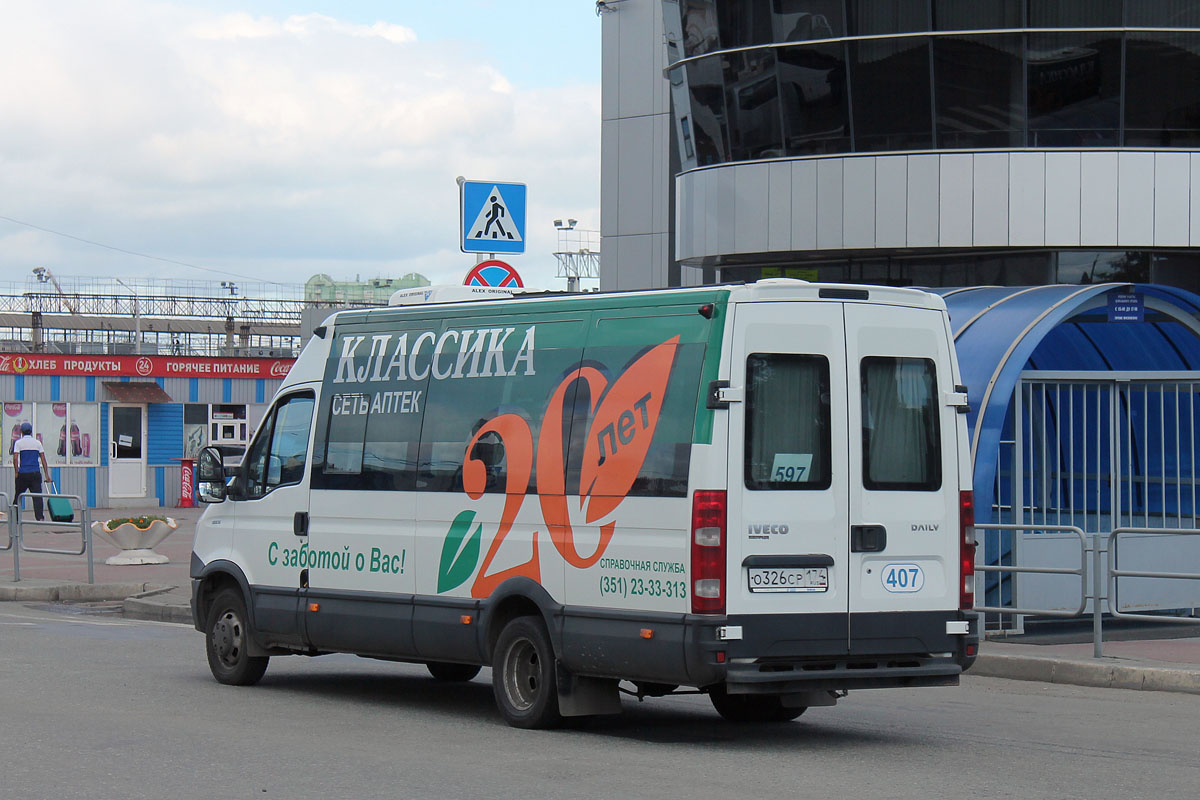 Челябинская область, Нижегородец-2227UR (IVECO Daily) № 407