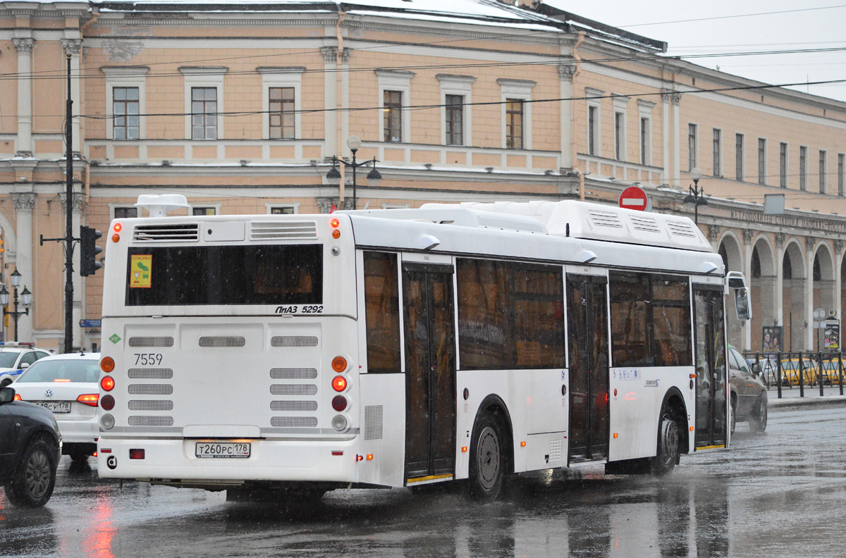 Санкт-Петербург, ЛиАЗ-5292.71 № 7559