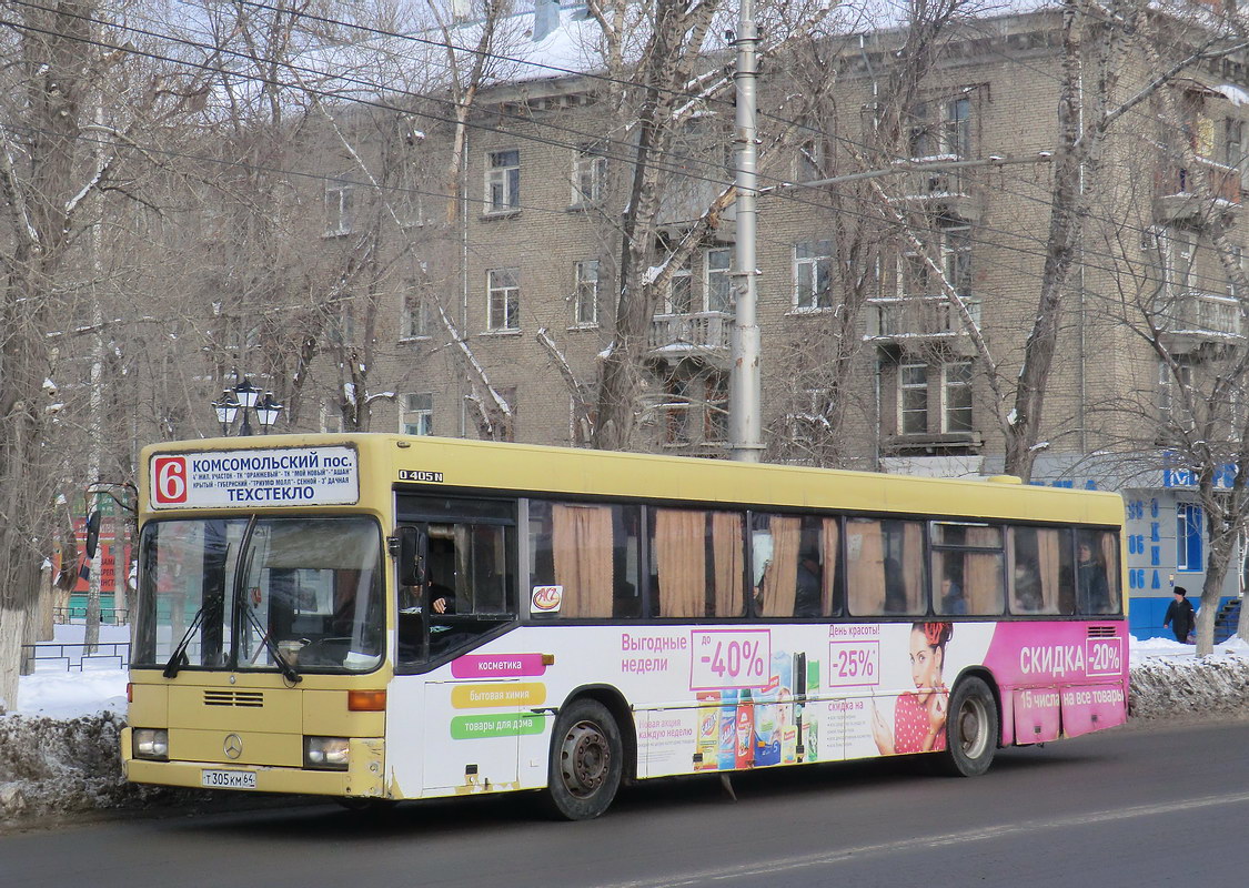 Saratov region, Mercedes-Benz O405N # Т 305 КМ 64