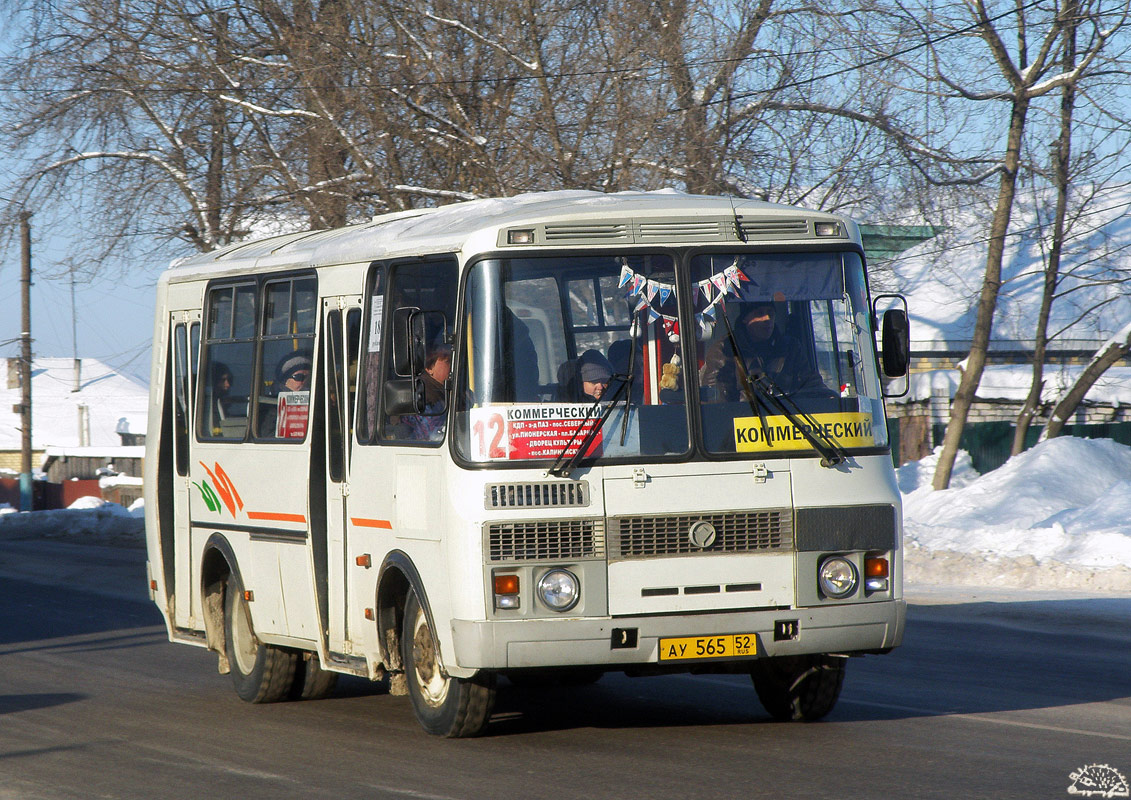 Нижегородская область, ПАЗ-32054 № АУ 565 52