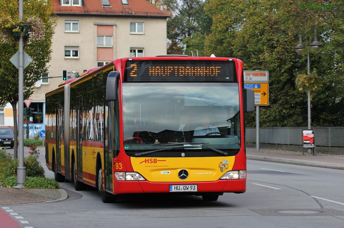 Гессен, Mercedes-Benz O530G Citaro facelift G № 93