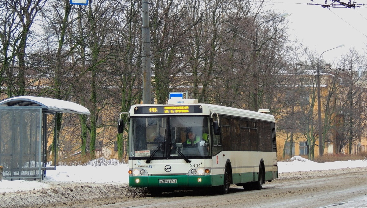 Санкт-Петербург, ЛиАЗ-5292.20 № 2434