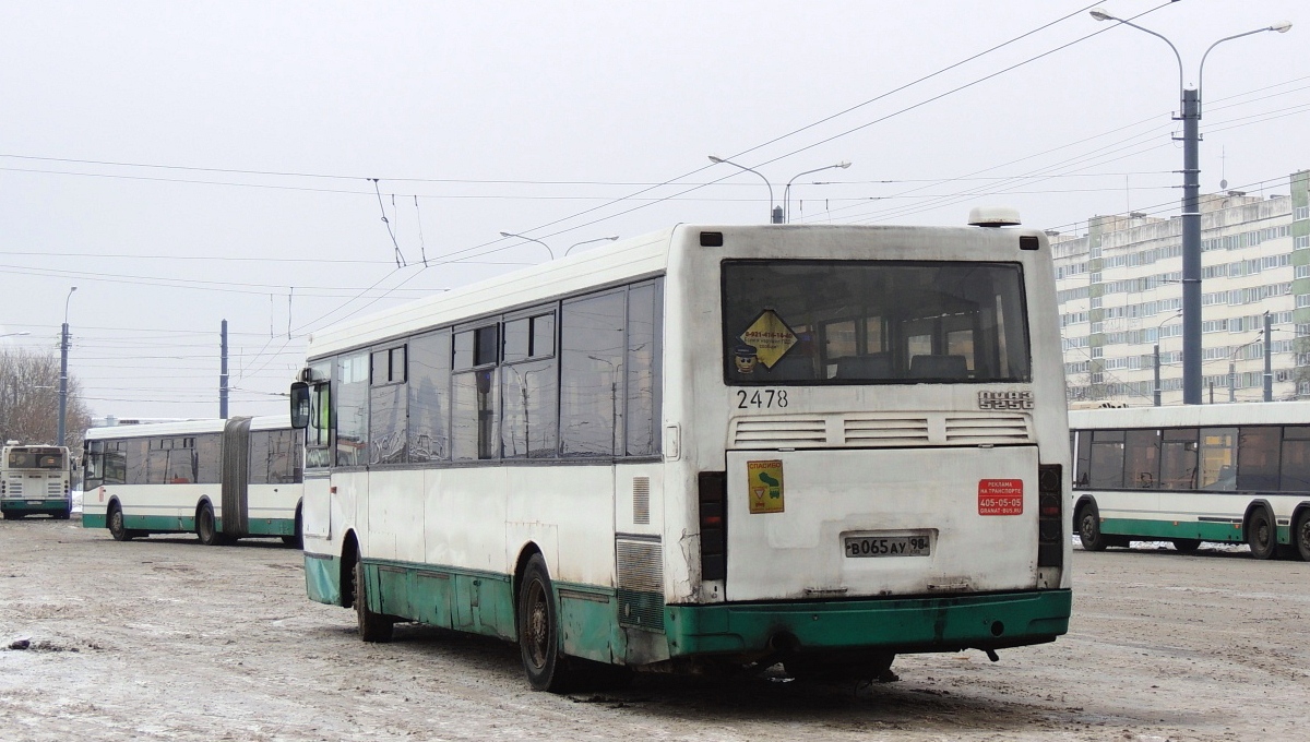 Санкт-Петербург, ЛиАЗ-5256.25 № 2478