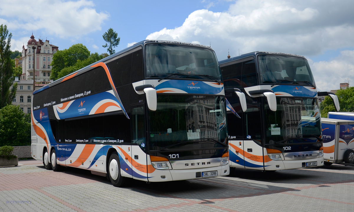 Чехия, Setra S431DT № 101