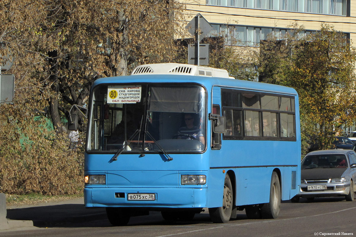 Иркутская область, Daewoo BM090 Royal Midi № В 075 ХС 38