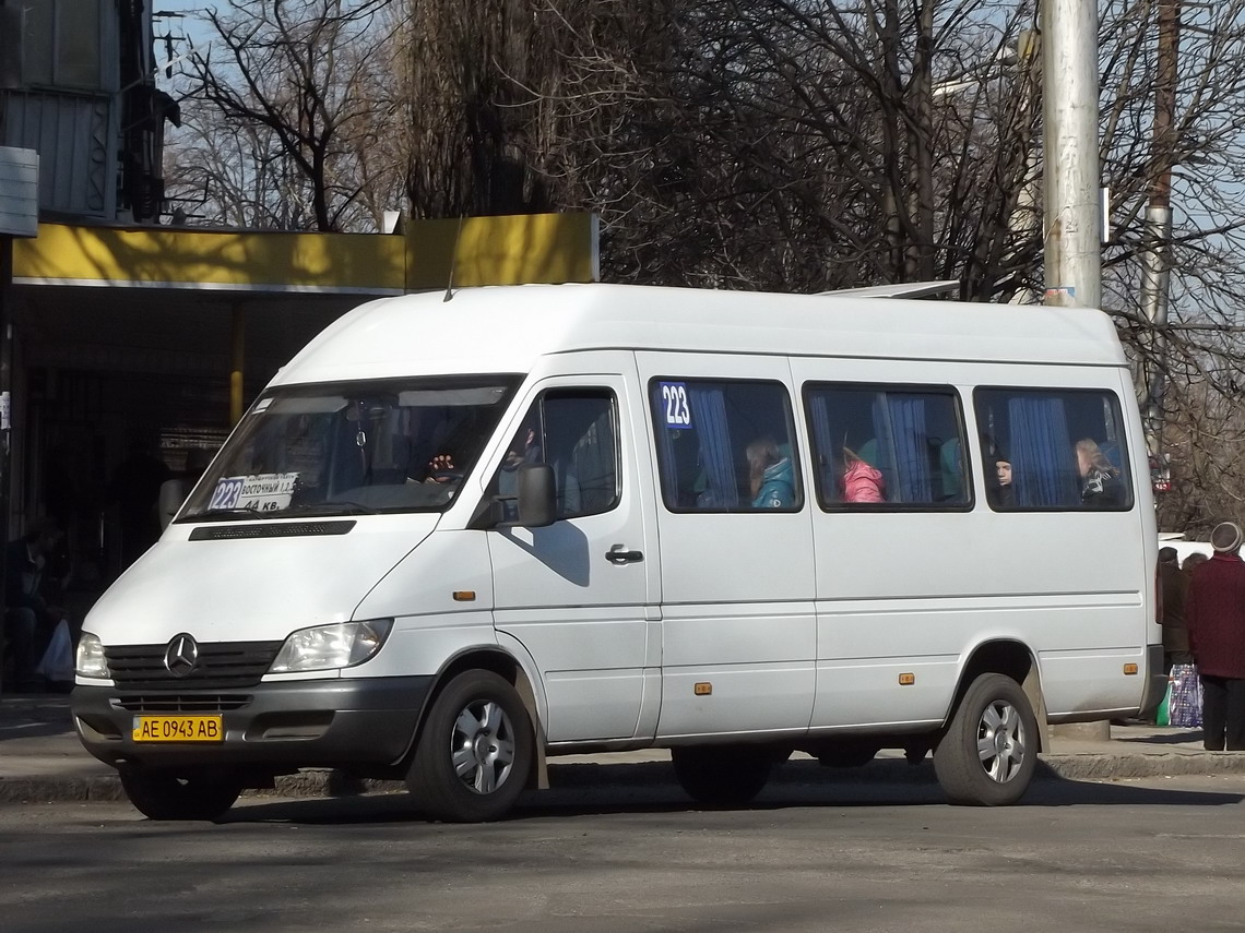 Днепропетровская область, Mercedes-Benz Sprinter W903 308CDI № AE 0943 AB