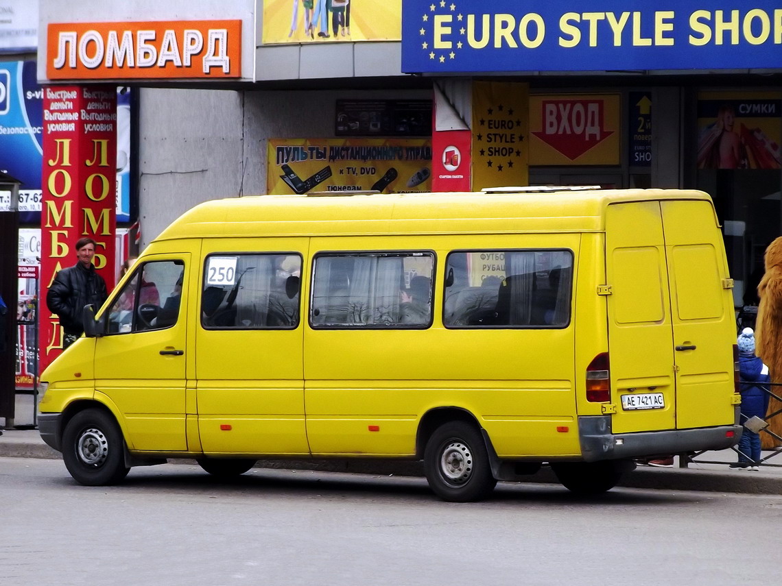 Днепропетровская область, Mercedes-Benz Sprinter W903 310D № AE 7421 AC