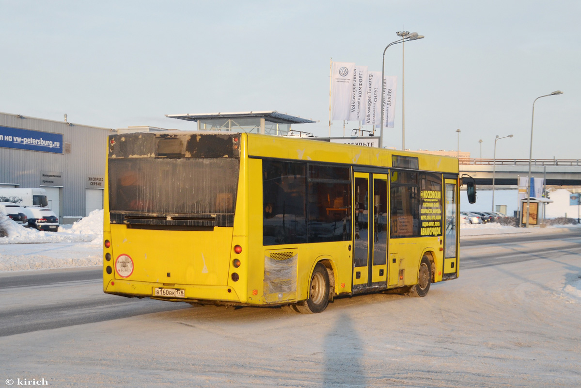 Санкт-Петербург, МАЗ-206.067 № В 160 ВК 178