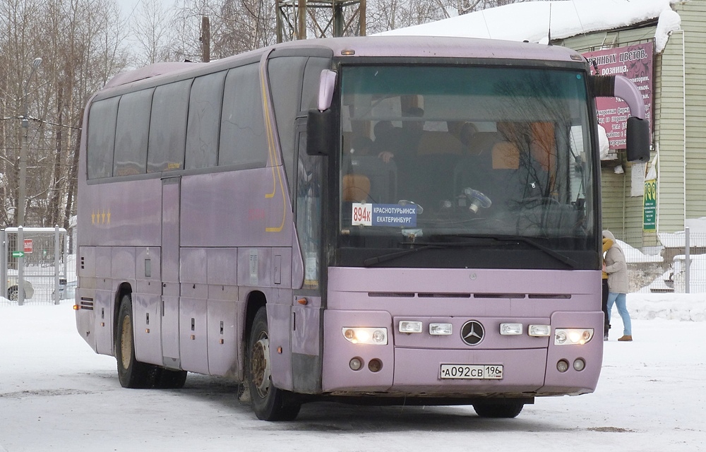 Свердловская область, Mercedes-Benz O350-15RHD Tourismo № А 092 СВ 196