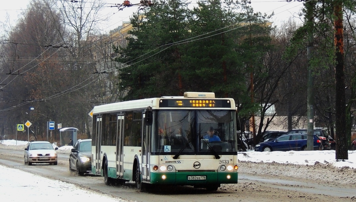 Санкт-Петербург, ЛиАЗ-5292.20 № 2633