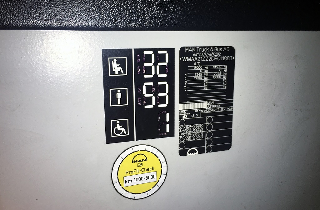 Lithuania, MAN A21 Lion's City NL273 CNG # 932