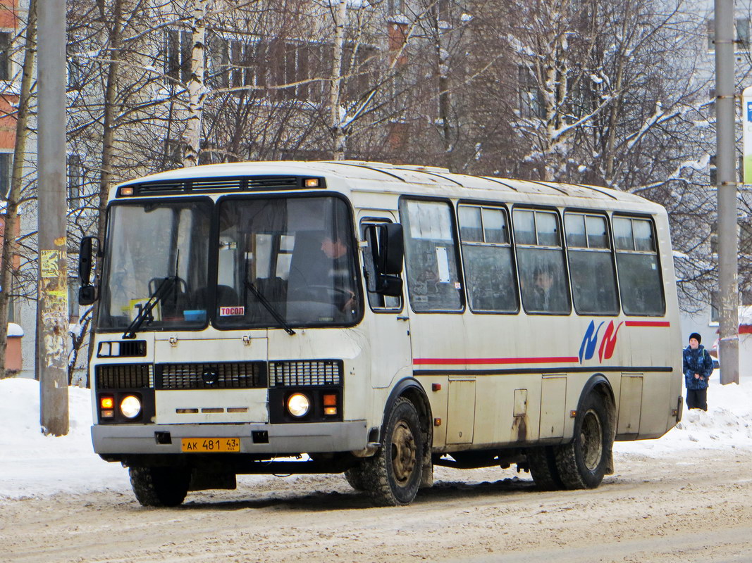 Кировская область, ПАЗ-4234 № АК 481 43