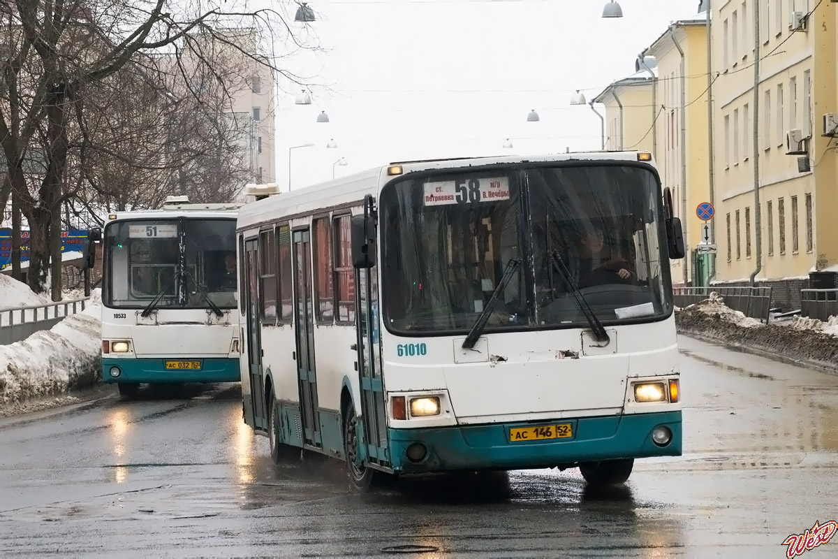 Нижегородская область, ЛиАЗ-5293.00 № 21010