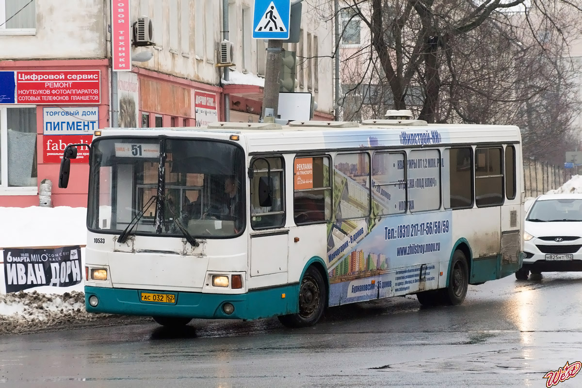 Нижегородская область, ЛиАЗ-5256.26 № 10533