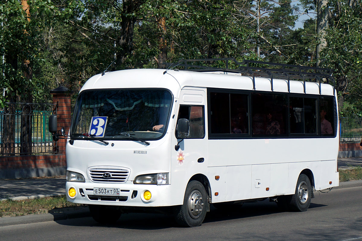 Бурятия, Hyundai County LWB C09 (ТагАЗ) № Е 503 КТ 03