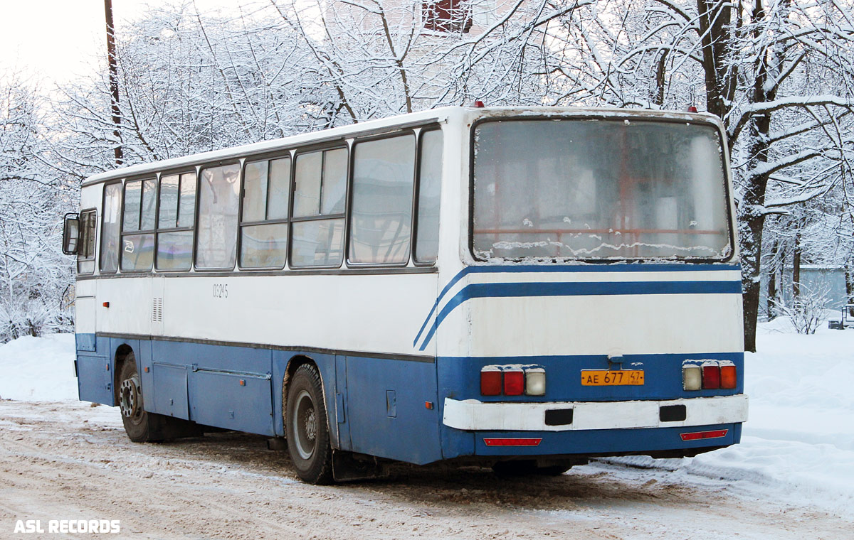 Ленинградская область, Ikarus 263.10 № АЕ 677 47