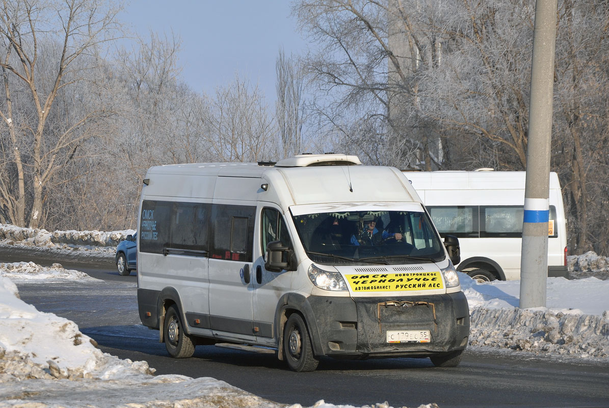 Омская область, Нижегородец-2227SK (Peugeot Boxer) № С 179 ЕС 55