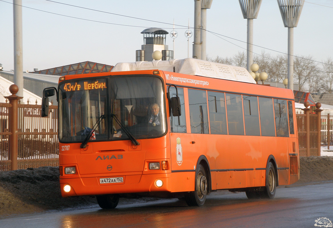 Нижегородская область, ЛиАЗ-5256.57 № 22707