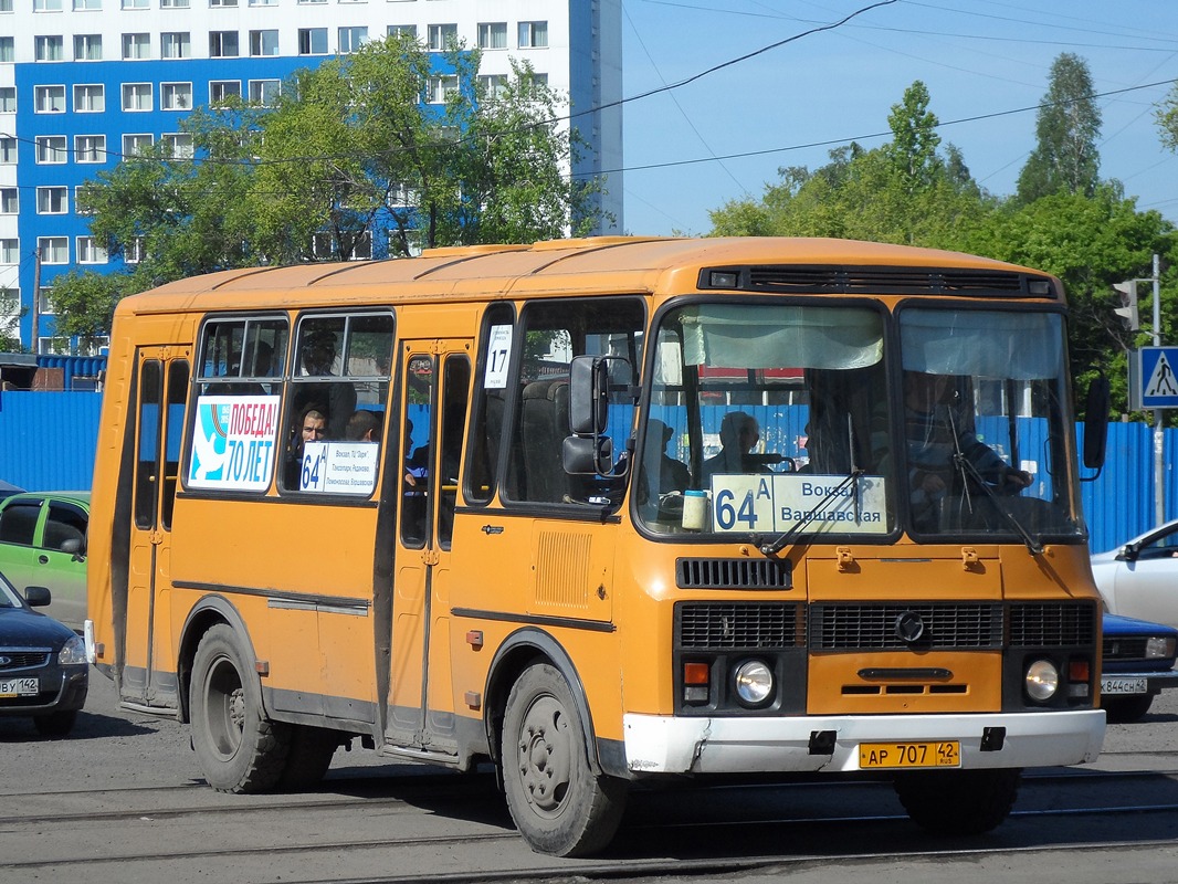 Кемеровская область - Кузбасс, ПАЗ-32054-07 № АР 707 42