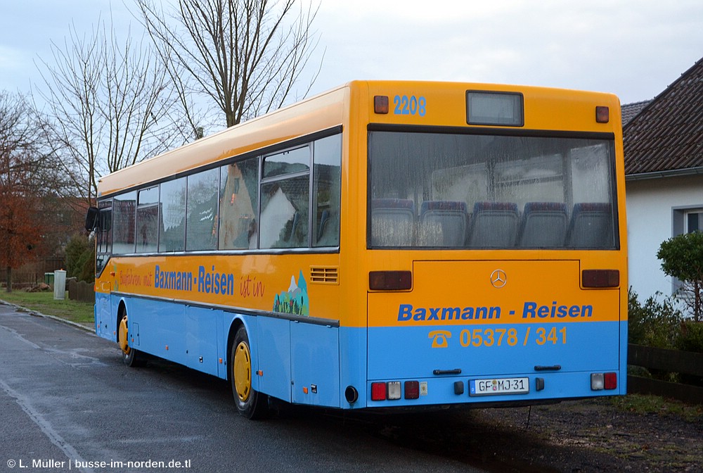 Нижняя Саксония, Mercedes-Benz O407 № GF-MJ 31