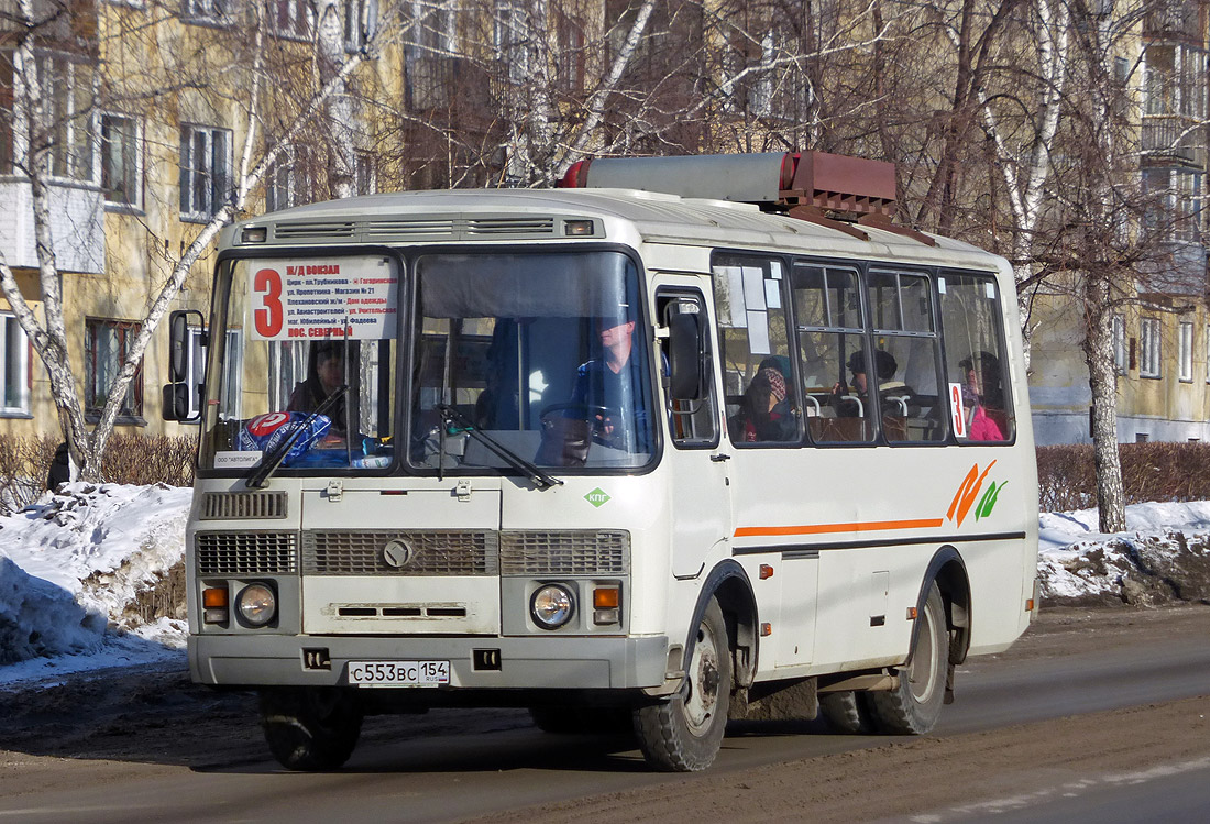 Новосибирская область, ПАЗ-32054 № С 553 ВС 154