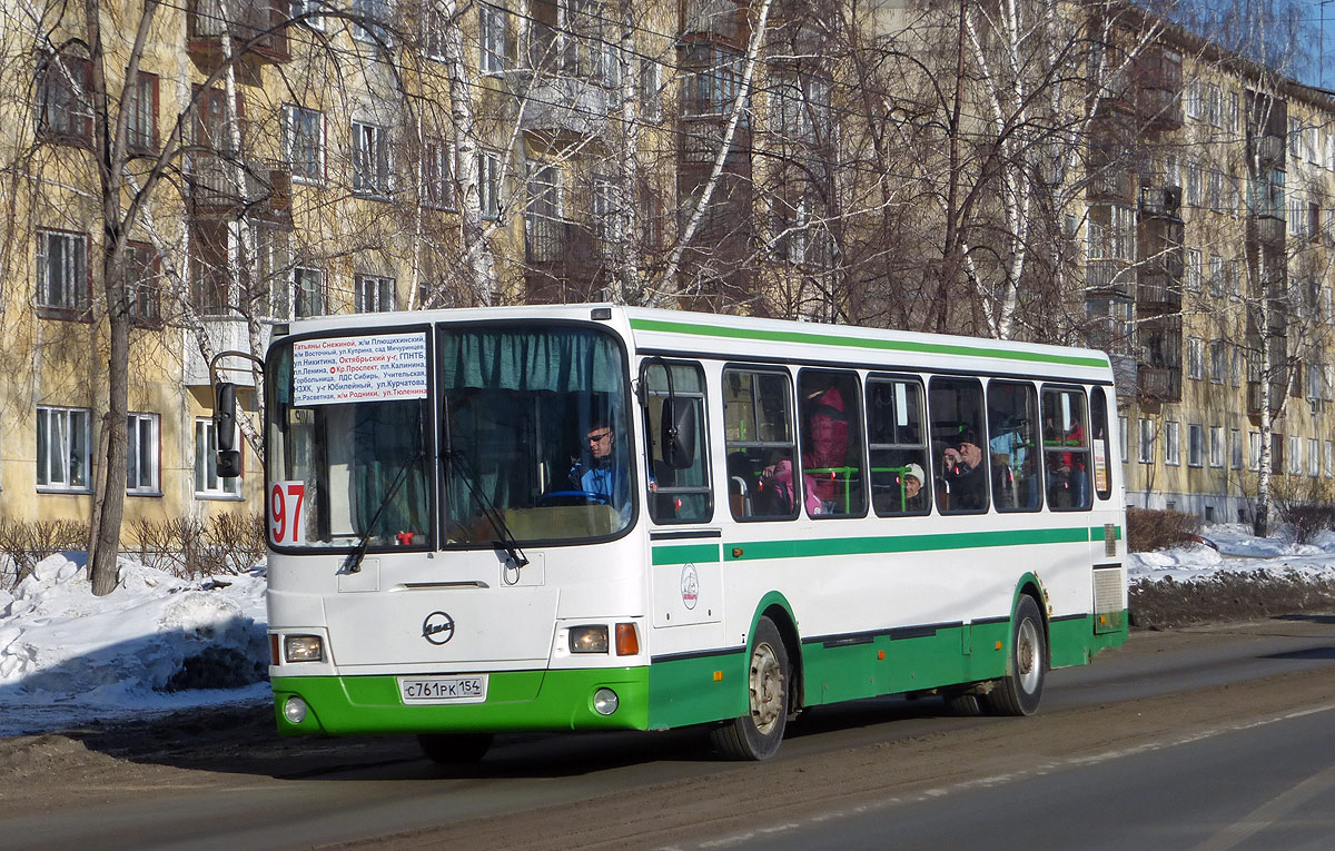 Новосибирская область, ЛиАЗ-5256.45 № С 761 РК 154