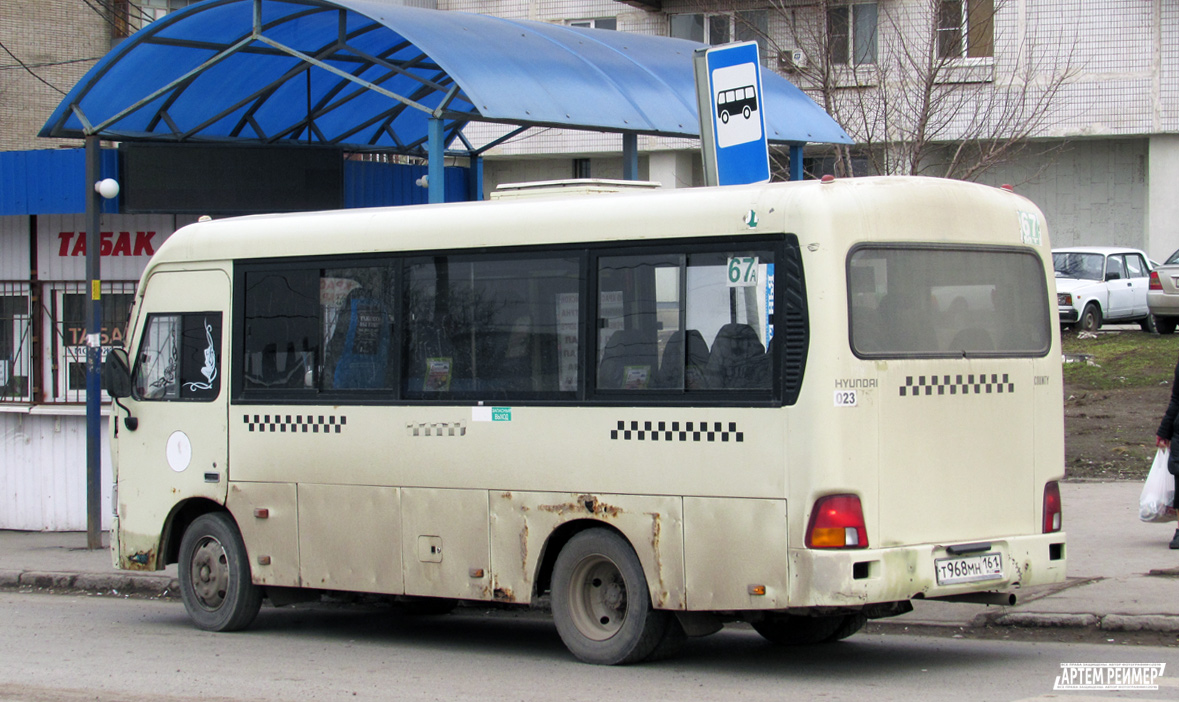 Rostov region, Hyundai County SWB C08 (RZGA) Nr. Т 968 МН 161