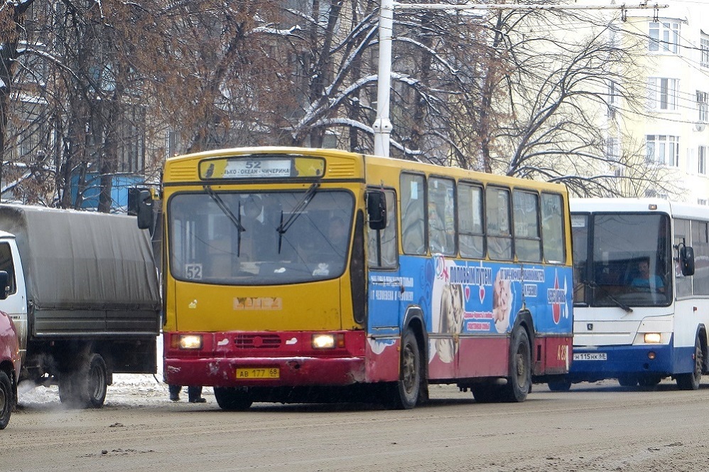 Тамбовская область, Jelcz M11 № АВ 177 68