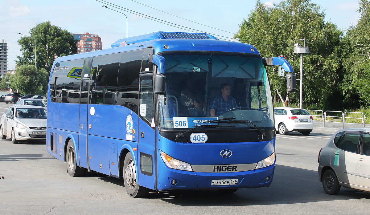 Челябинская область, Higer KLQ6928Q № 405