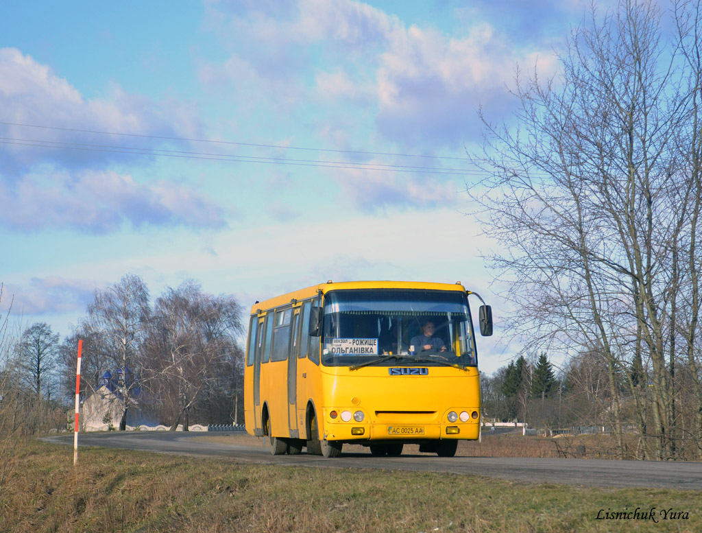 Волынская область, Богдан А09201 № AC 0025 AA