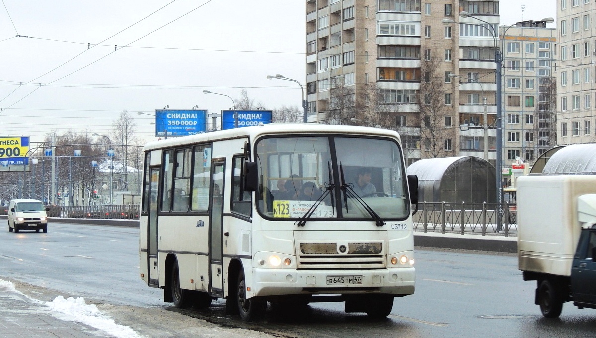 Санкт-Петербург, ПАЗ-320402-05 № 03112