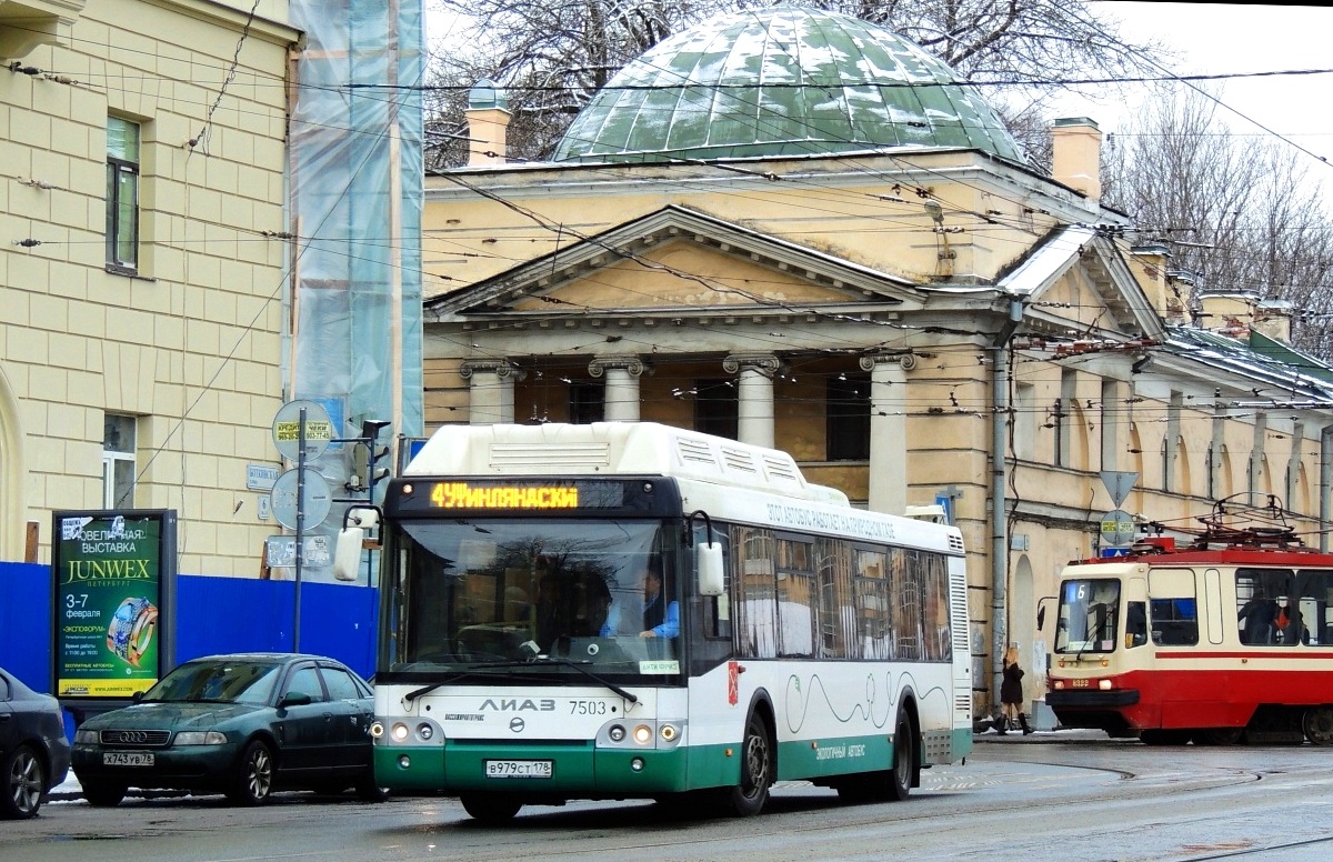 Санкт-Петербург, ЛиАЗ-5292.71 № 7503