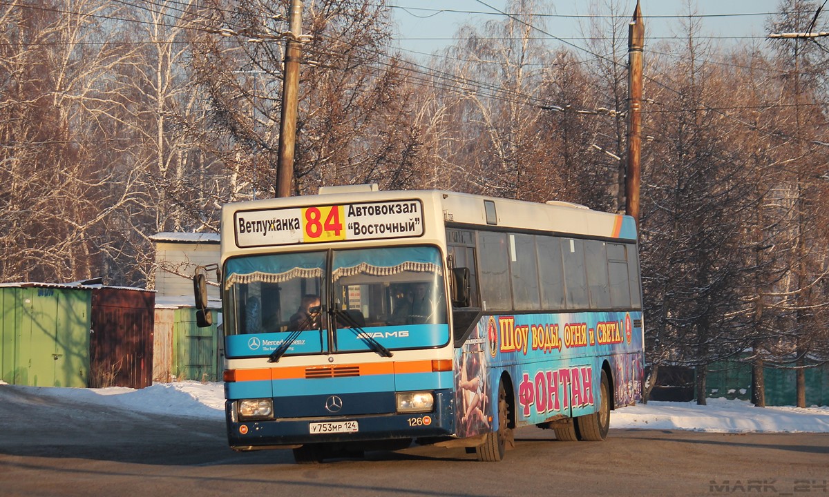 Красноярский край, Mercedes-Benz O405 № У 753 МР 124