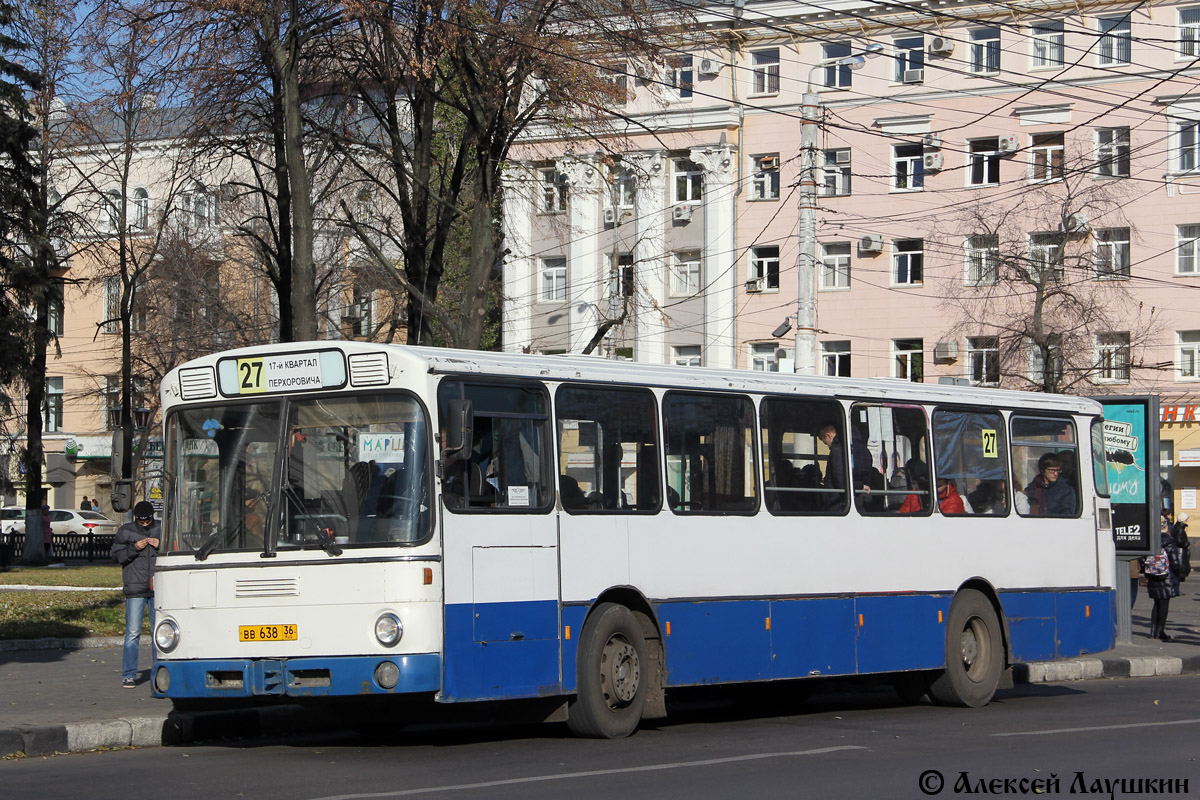 Воронежская область, Mercedes-Benz O305 № ВВ 638 36