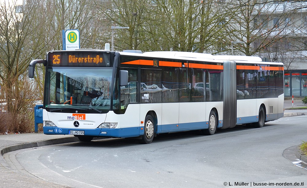 Северный Рейн-Вестфалия, Mercedes-Benz O530G Citaro facelift G № 725