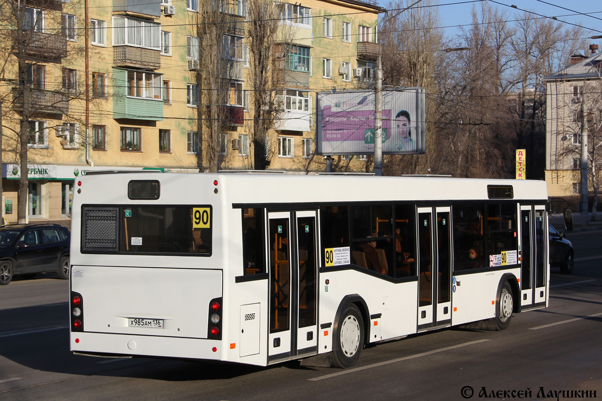 Воронежская область, МАЗ-103.485 № Х 985 АМ 136