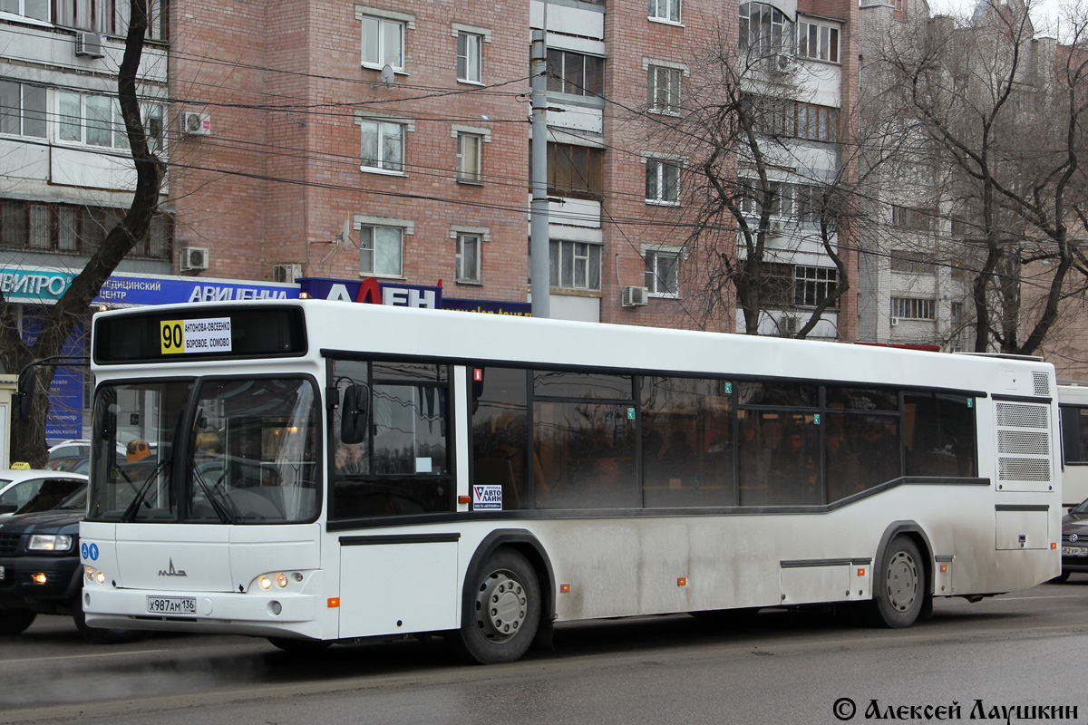 Воронежская область, МАЗ-103.485 № Х 987 АМ 136