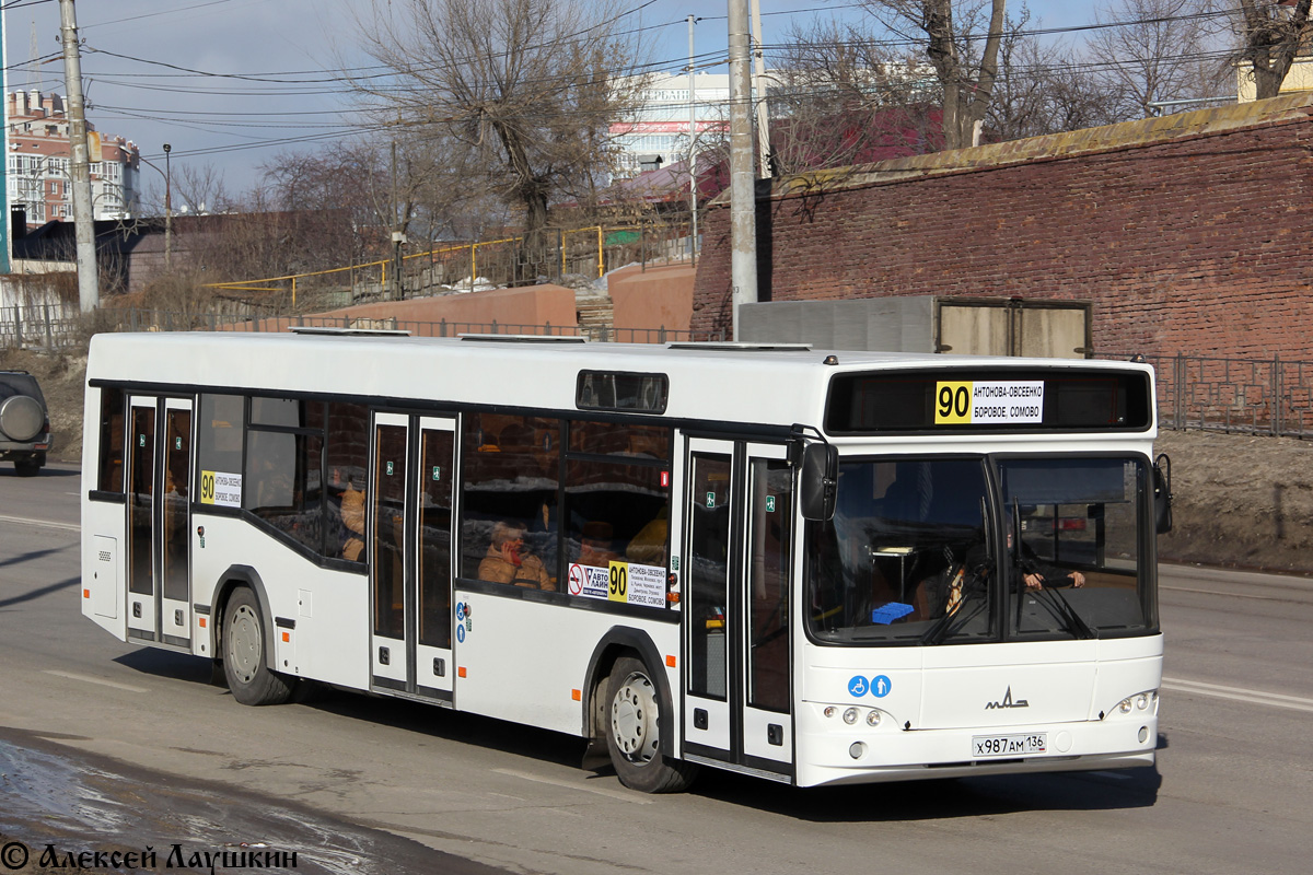 Воронежская область, МАЗ-103.485 № Х 987 АМ 136