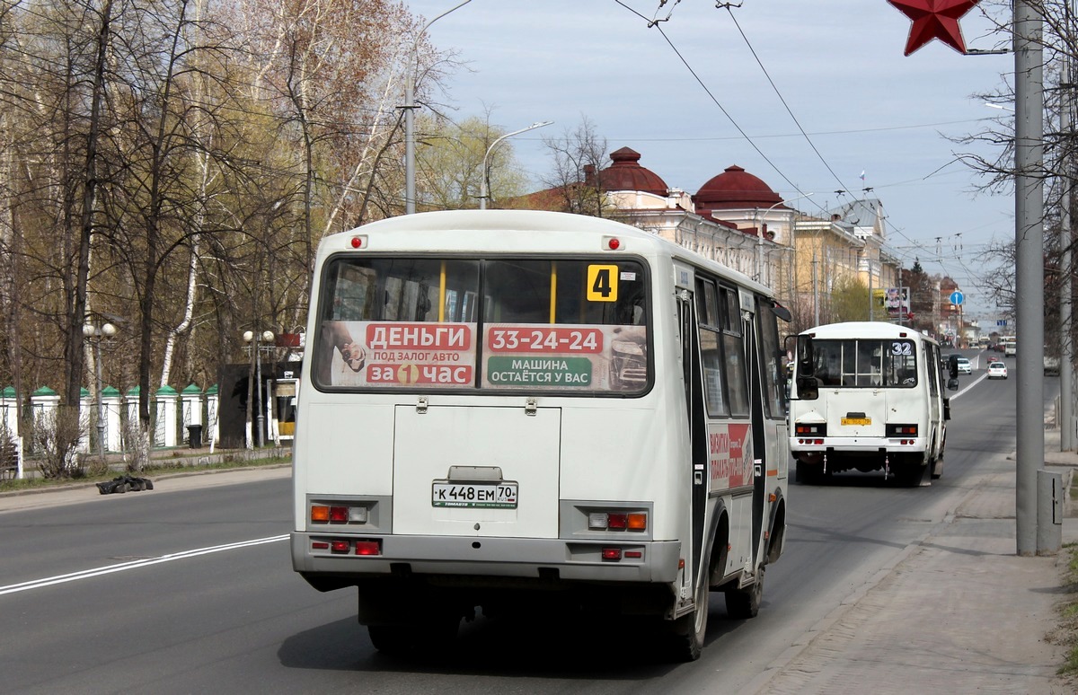 Томская область, ПАЗ-32054 № К 448 ЕМ 70