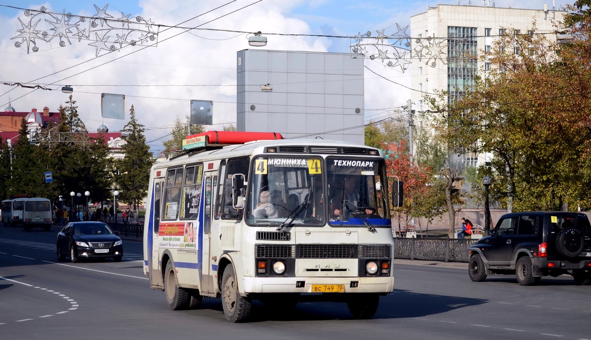 Томская область, ПАЗ-32054 № ВС 749 70