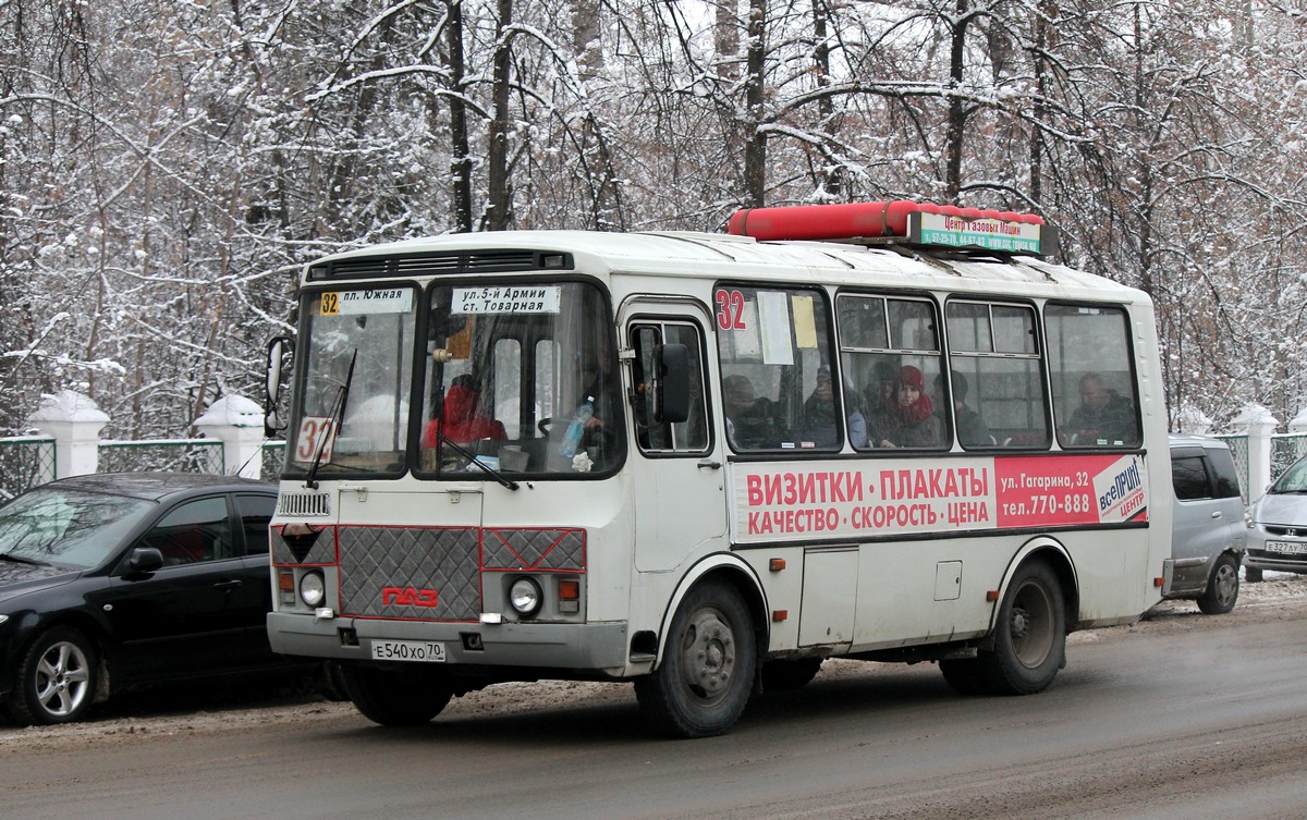 Томская область, ПАЗ-32054 № Е 540 ХО 70