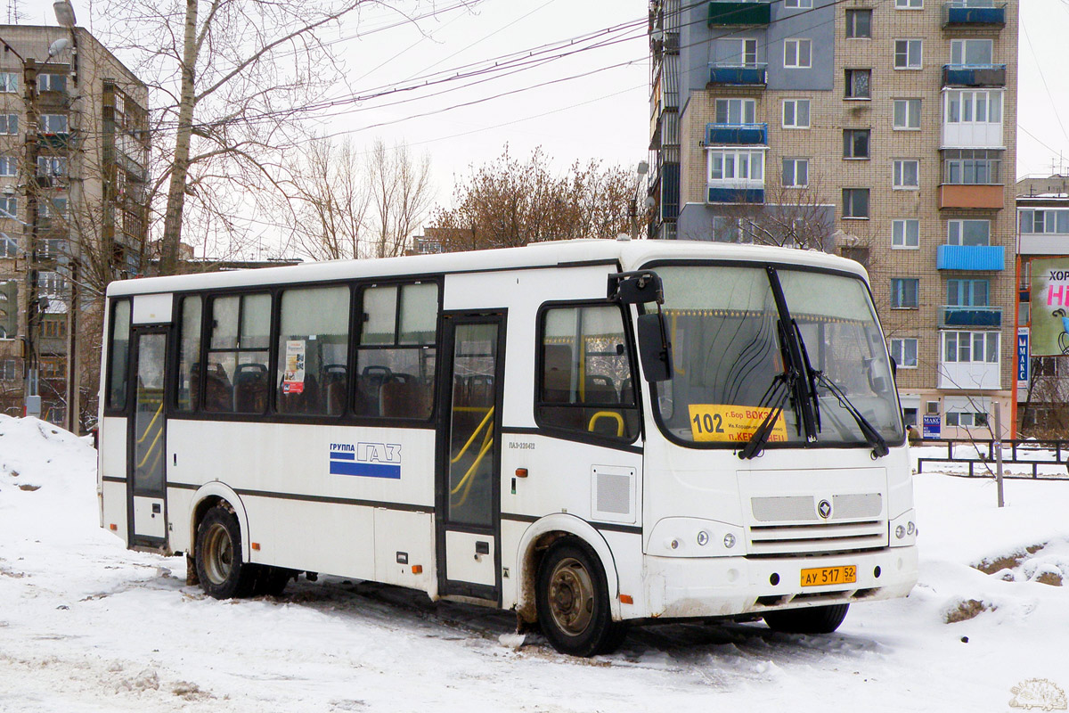 Нижегородская область, ПАЗ-320412-05 № АУ 517 52