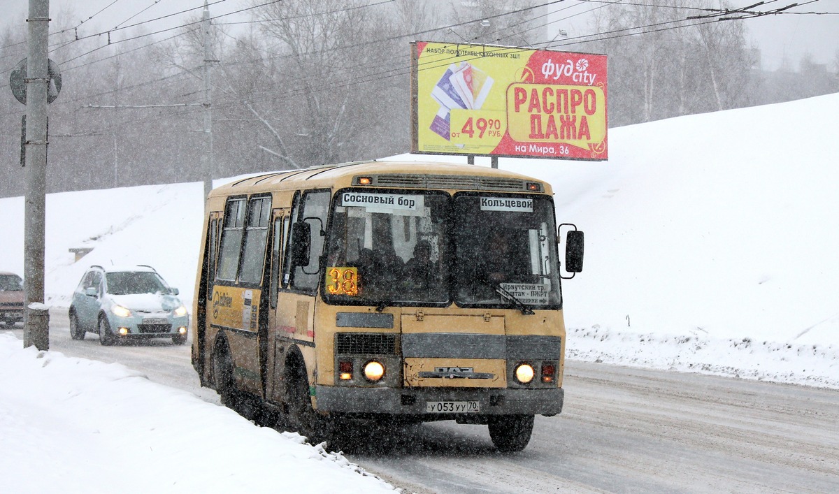 Томская область, ПАЗ-32054 № У 053 УУ 70