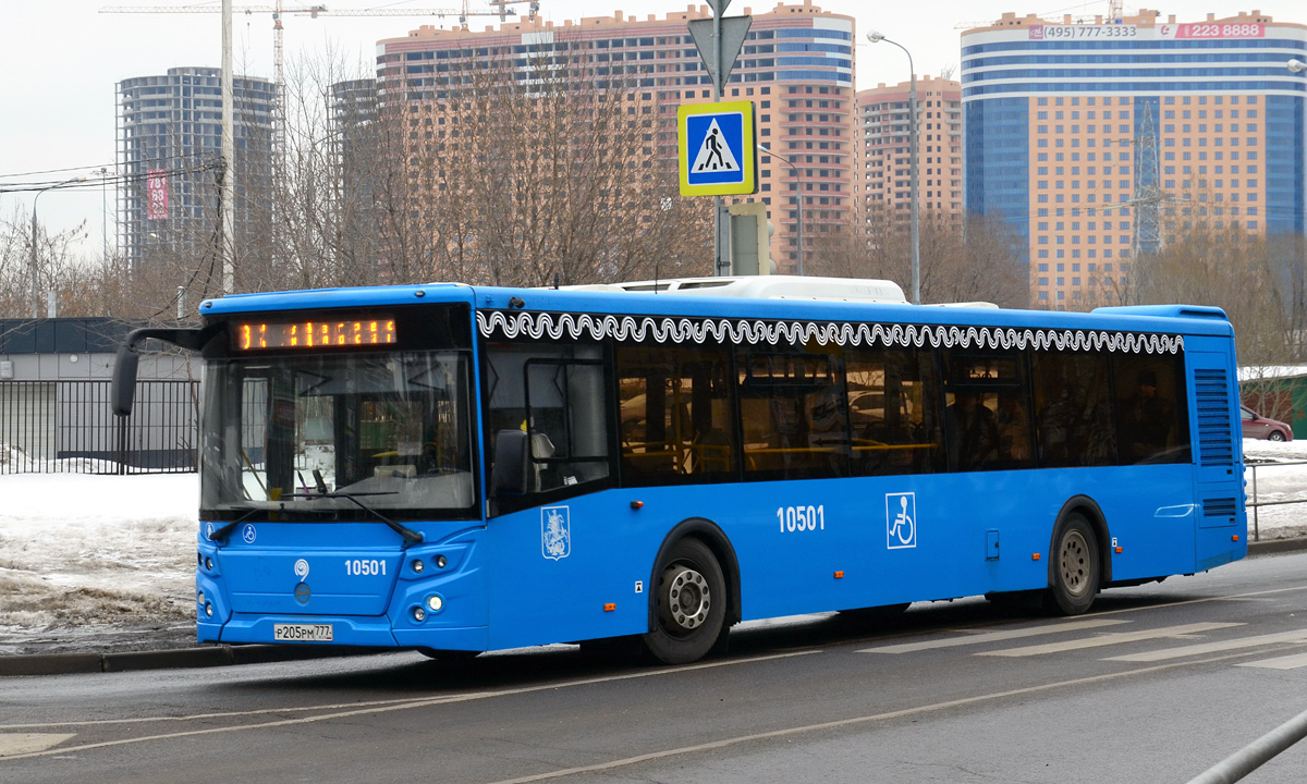 Moskwa, LiAZ-5292.22 (2-2-2) Nr 10501