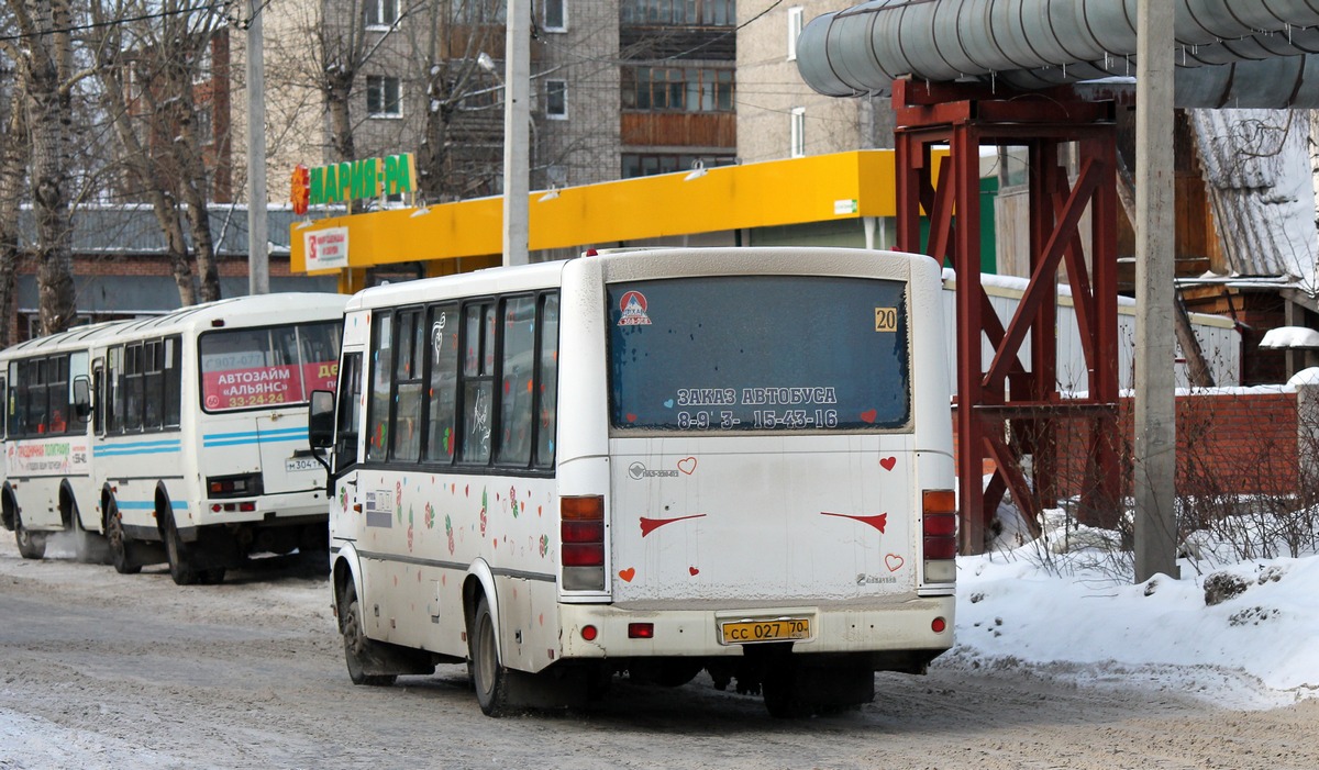 Томская область, ПАЗ-320412-03 № СС 027 70