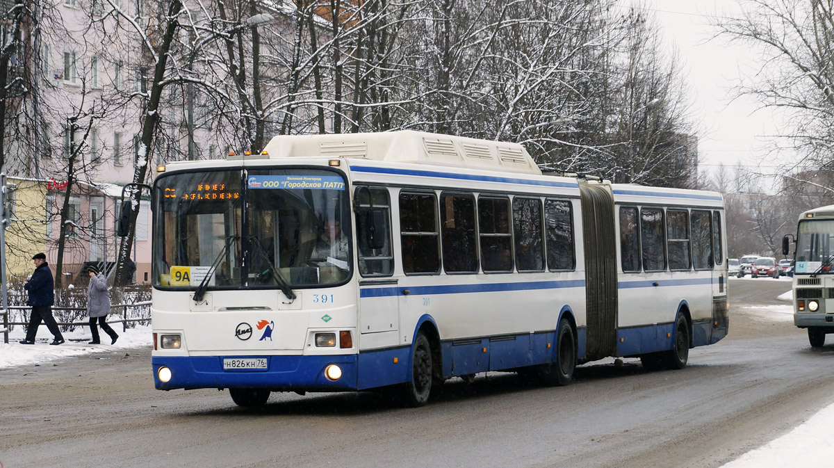 Novgorod region, LiAZ-6212.70 # 391